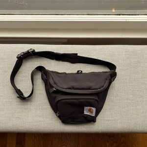 Black carhartt cross body bag